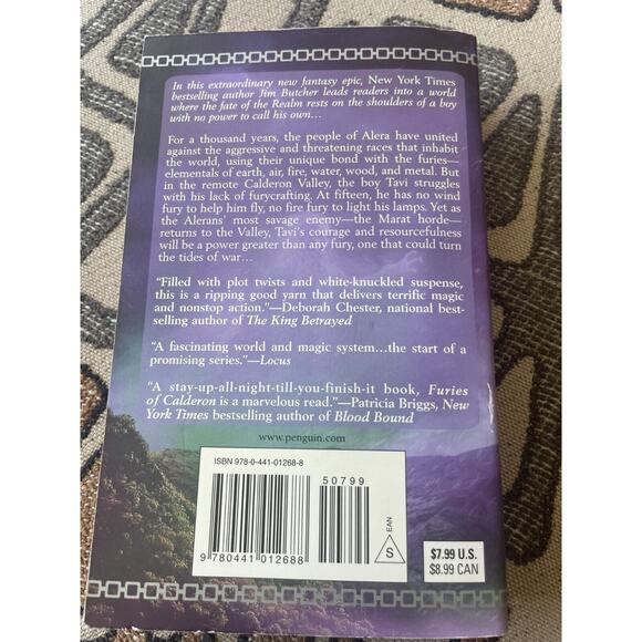 Furies of Calderon Codex Alera Book 1 paperback NY best seller Jim Butcher - Picture 3 of 8